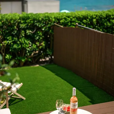 Apartment Aqua Roma - Balneo Privee - Jardin Vue